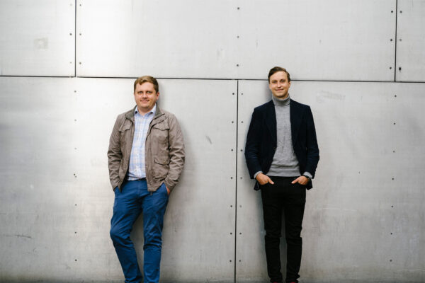 Tesi’s investment manager Joni Karsikas and Kaiku’s CEO Lauri Sippola