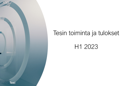 Tesin puolivuosikatsaus 1.1.–30.6.2023 – Suomen ja Euroopan hidastuva talous heijastui Tesin tulokseen