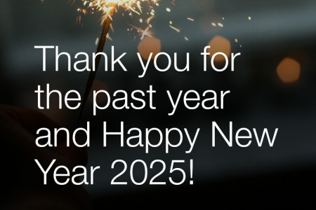 Thank you for the past year and Happy New Year 2025!