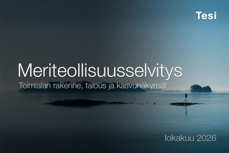 Meriteollisuuden kasvunäkymät ovat myönteiset